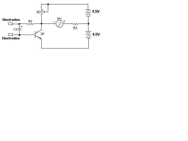 This is the schematic of the Lie Detector